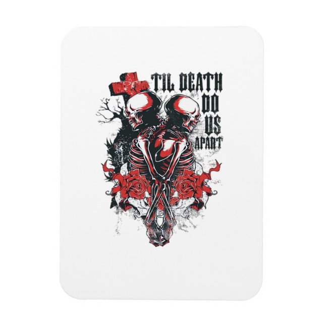 Ímã Até que a Morte nos Separe Clássico (Vertical)