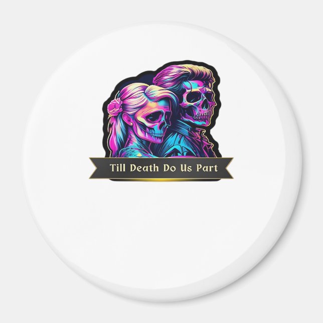 Imã Até que a Morte nos Separe Clássico – Votos Gótico (Frente)