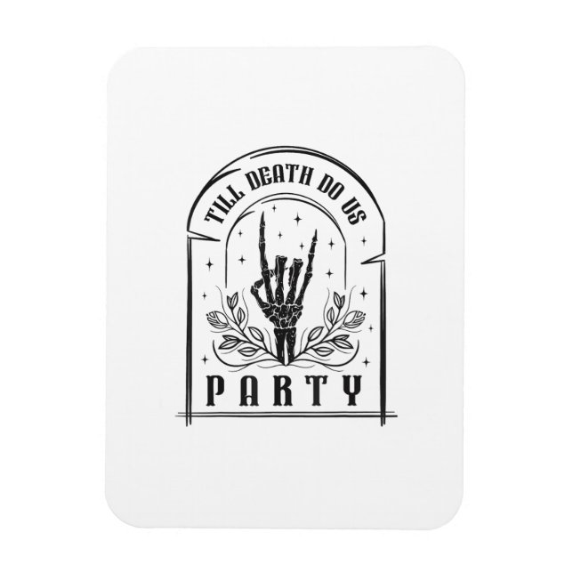 Ímã Até que a Morte nos Separe Design de Despedida de  (Vertical)