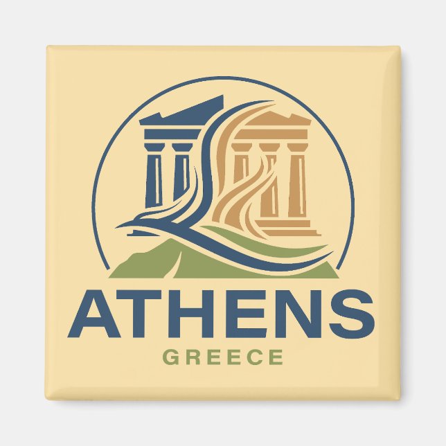 Imã Atenas Grécia Acrópole Parthenon (Frente)
