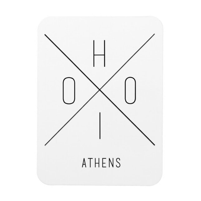 Ímã Atenas Ohio Magnet (Vertical)