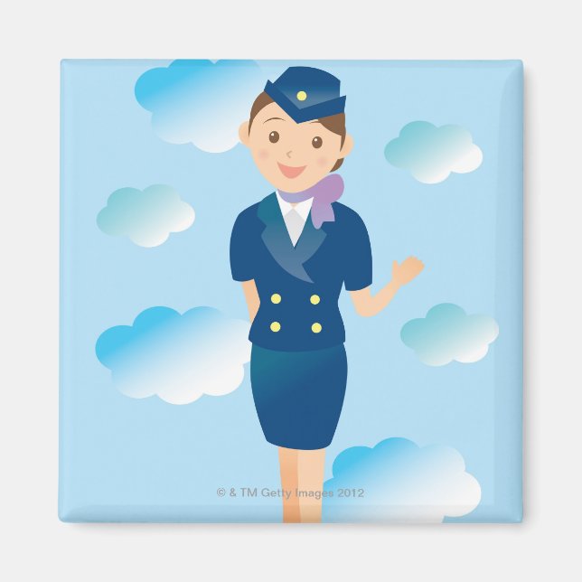 Imã Atendedor de Voo (Frente)