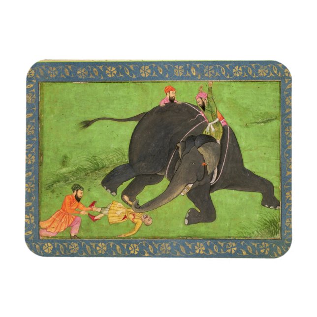 Ímã Atendentes salvam um homem caído de uma ele enfure (Horizontal)