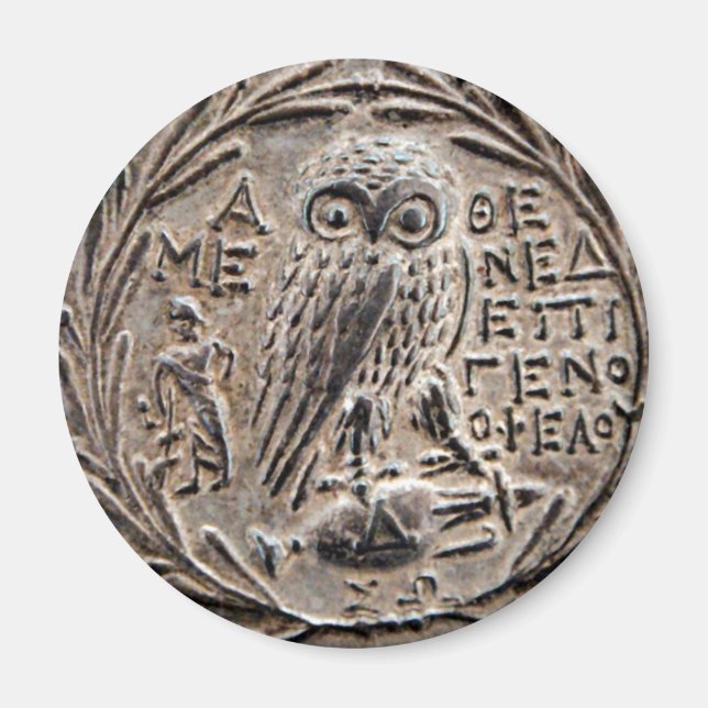 Imã Athens Silver Tetradrachm (Frente)