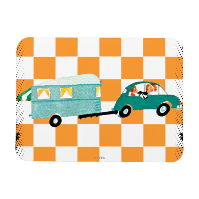 Ímã Atingindo a estrada aberta 1 (Horizontal)