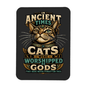 Ímã Atitude de Gata Marrom Antiga