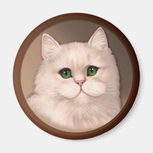 Imã Atitude do gato