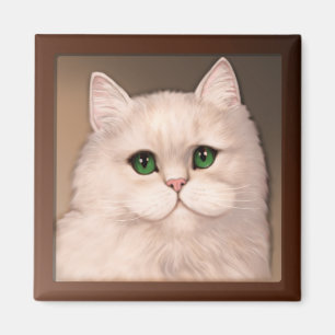 Imã Atitude do gato