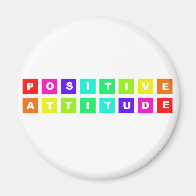 Imã atitude positiva (Frente)