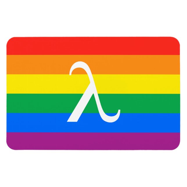 Ímã Ativismo do Orgulho Gay (Horizontal)