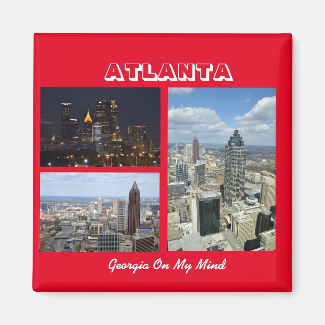 Imã Atlanta, Georgia Cityscape (Frente)