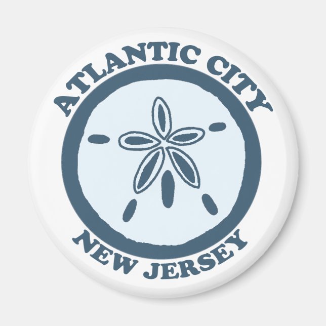Imã Atlantic City. (Frente)