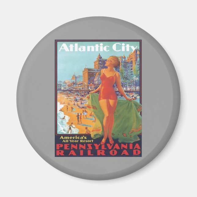 Imã Atlantic City, Nova Jersey (Frente)