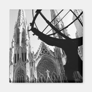 Imã Atlas & catedral de St Patrick: Ímã de NYC