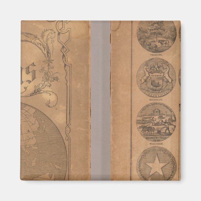 Imã Atlas companheiro de Cornell (Frente)