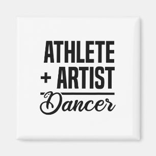 Imã Atleta + Artista = Dançando Balé Dancer Ballerina