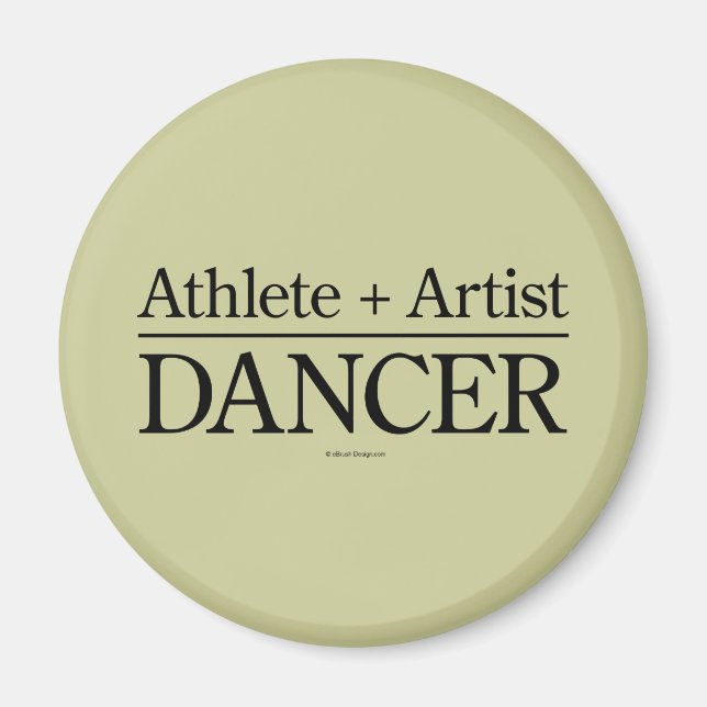 Imã Atleta + Artista = Dançarino (Frente)