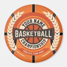 Imã Atleta Personalizado do Jogador da Equipe de Basqu