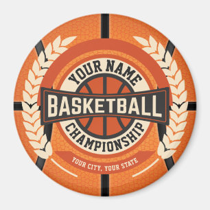 Imã Atleta Personalizado do Jogador da Equipe de Basqu