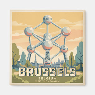 Imã Atomium Bélgica