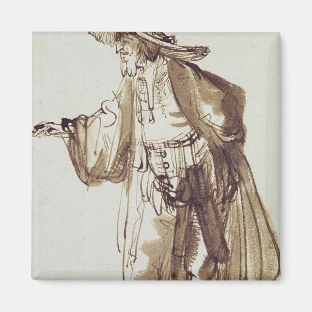 Imã Ator com um Chapéu Amplo (Frente)