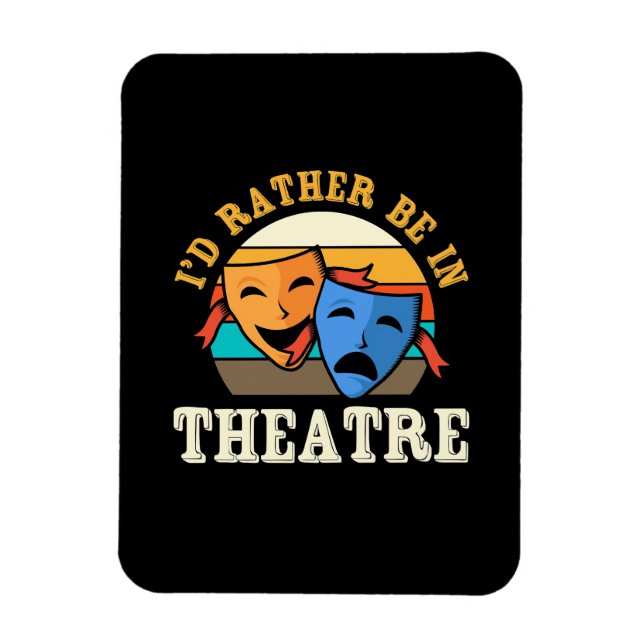 Ímã Ator Seria Preferencialmente No Teatro (Vertical)