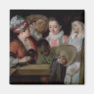 Imã Atores do teatro Francais, c.1714-15