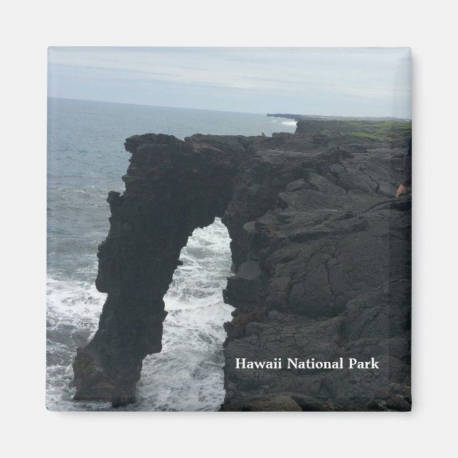 Imã Atração do Parque Nacional do Havaí (Frente)