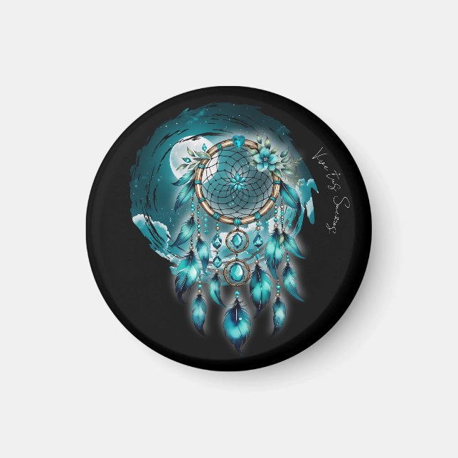 Imã Atrapasueños bajo la Luna Llena  (Frente)