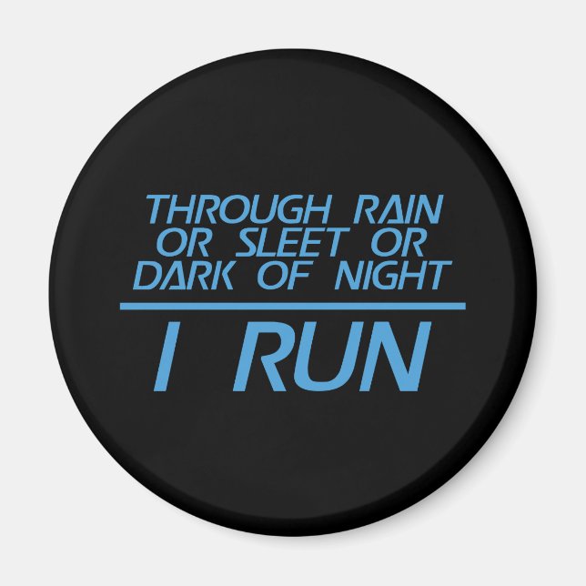 Imã Através da Chuva ou da Folha... Eu corro (Frente)