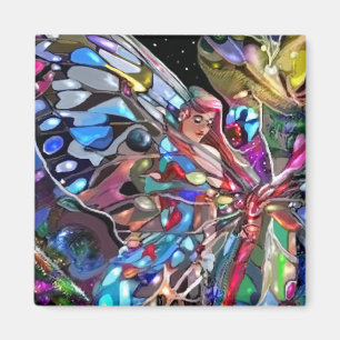 Imã Através das asas de uma borboleta!