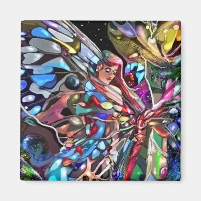 Imã Através das Asas de uma Borboleta (Frente)