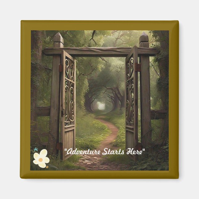 Imã "Através das tempestades da vida" (Frente)