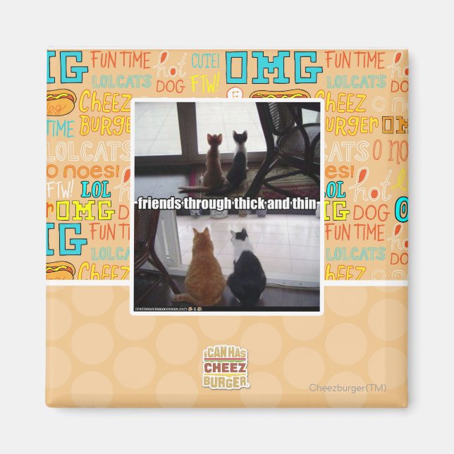 Imã Através de espesso e fino (Frente)