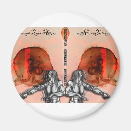 Imã "Através do Abismo dos Olhos" Merch