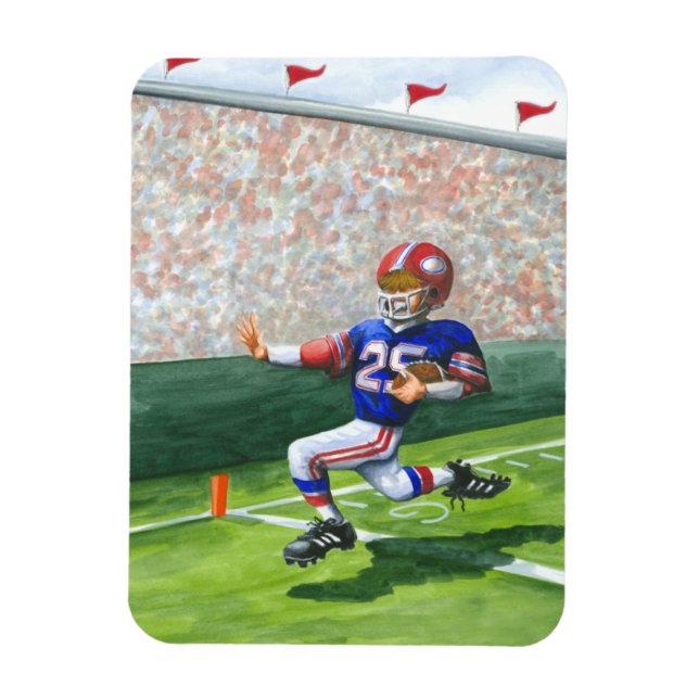 Ímã Atravessando a Linha de Meta para um Retoque (Vertical)