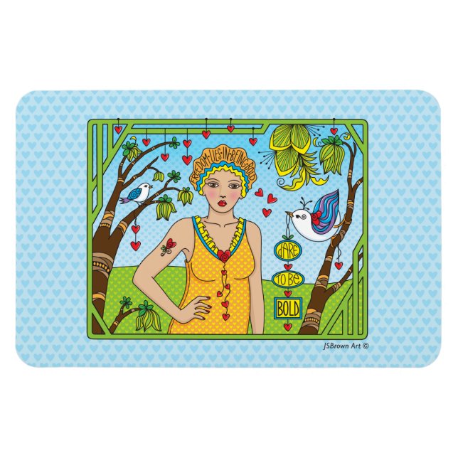 Ímã Atreva-se a ser flexível_em-negrito (Horizontal)