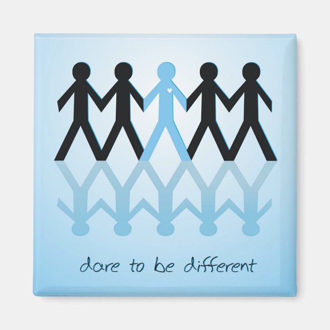 Imã Atrevo-me a ser diferente (Frente)