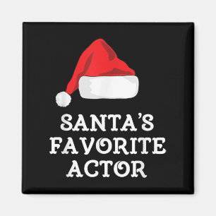 Imã Atriz de Natal do Ator Favorito Santas