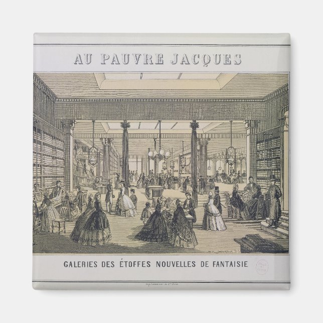 Imã Au Pauvre Jacques: O Departamento de Tecidos (Frente)
