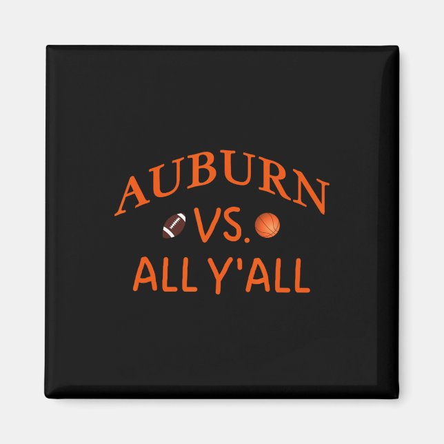 Imã Auburn Vs. All Y Pegbyll Bysketbyll (Frente)