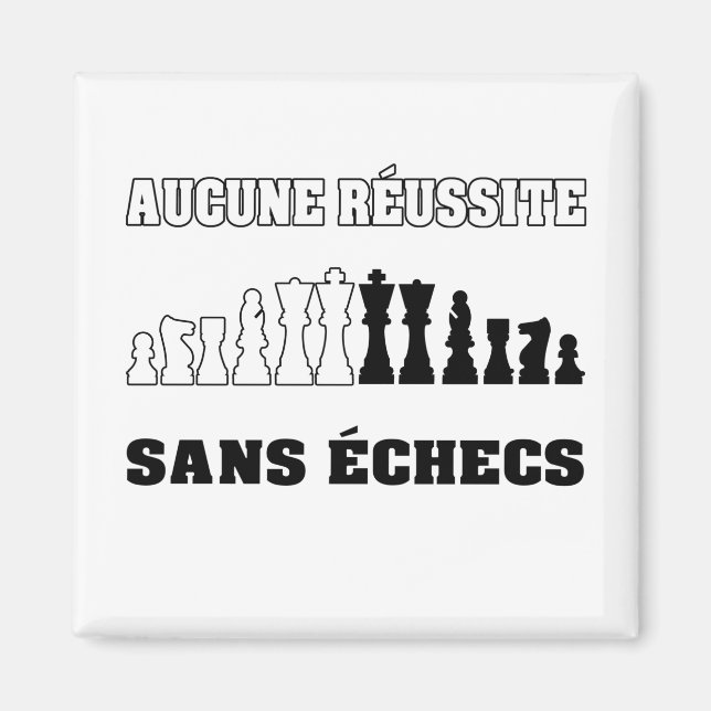 IMÃ AUCUNE RÉUSSITE SANS ÉCHECS! (Frente)