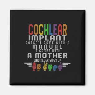 Imã Audição Perda de Consciência Mãe Implante Coclear 