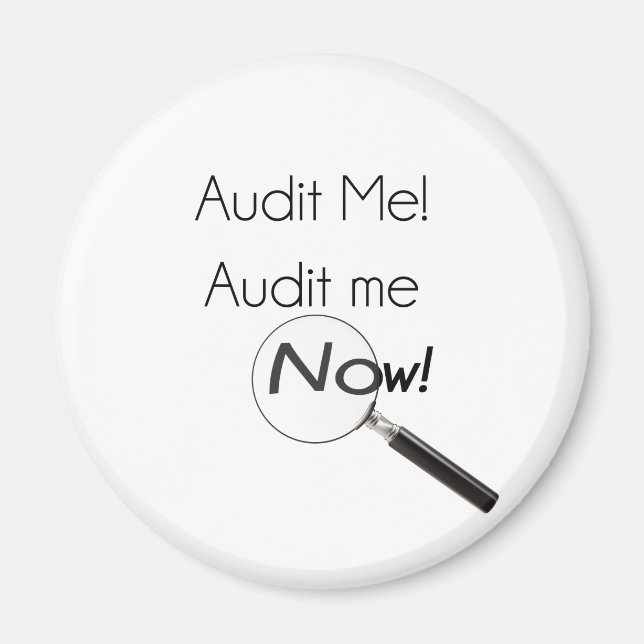 Imã Audite-me! (Frente)