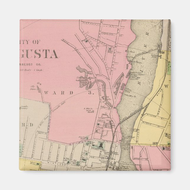 Imã Augusta, Kennebec Co (Frente)