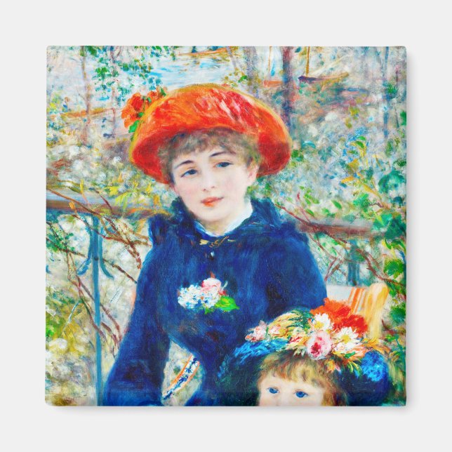 Imã Auguste Renoir - Duas Irmãs (Frente)