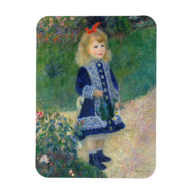 Ímã Auguste Renoir - Rapariga Com Uma Lata De Água (Vertical)