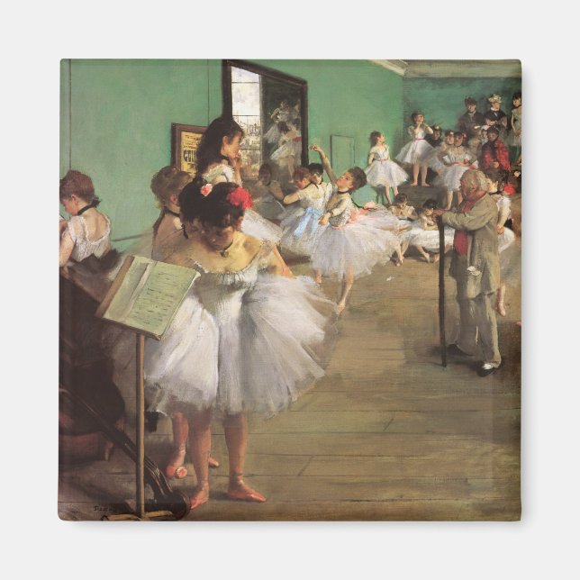 Imã Aula de Dança de Degas, Impressionismo Antigo Ball (Frente)