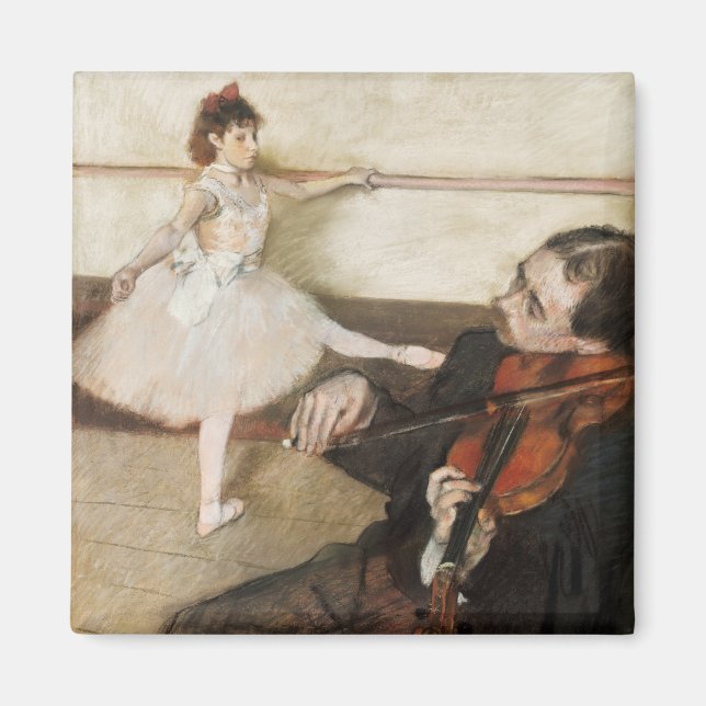 Imã Aula de Dança de Edgar Degas. Imigração venenosa (Frente)