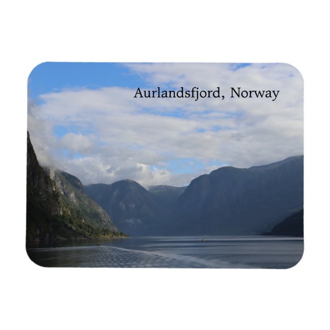 Ímã Aurlandsfjord, Noruega Magnet (Horizontal)